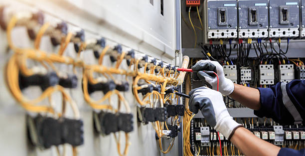 Professional Electrician technician working in Norristown, PA
